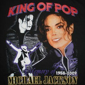 Michael Jackson King of Pop shirt